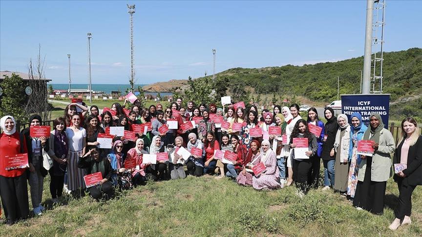 'İİGF Uluslararası Medya Eğitim Kampı'nın ikincisi sona erdi