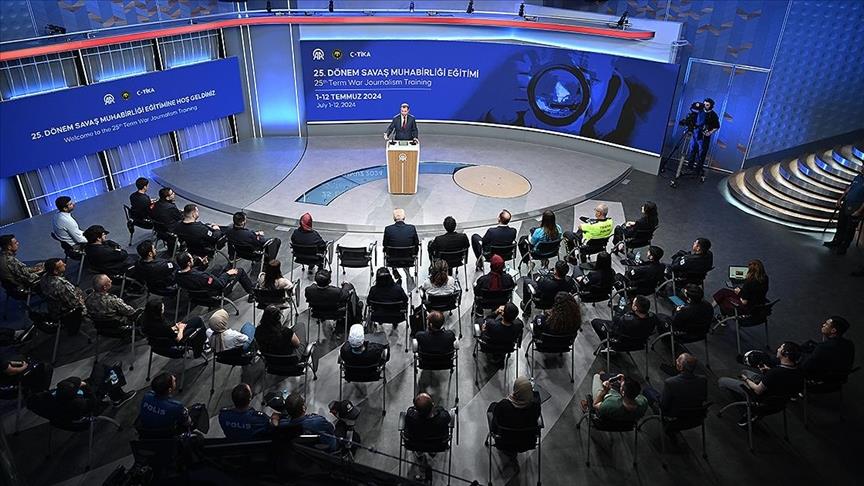 Anadolu Ajansının "25. Dönem Savaş Muhabirliği Eğitimi" başladı