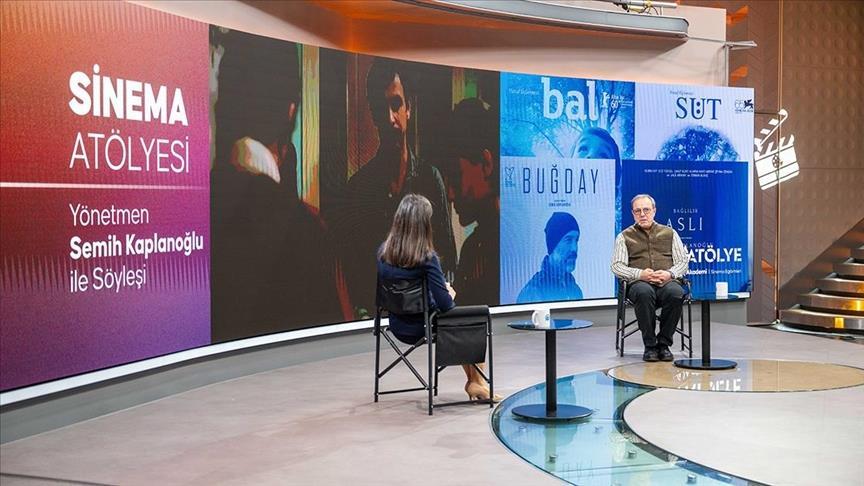 Director Semih Kaplanoğlu was a guest at AA's Cinema Workshop
