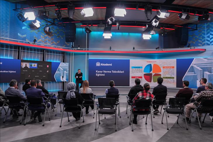 Decision Making Techniques Training was given under the coordination of AA Academy