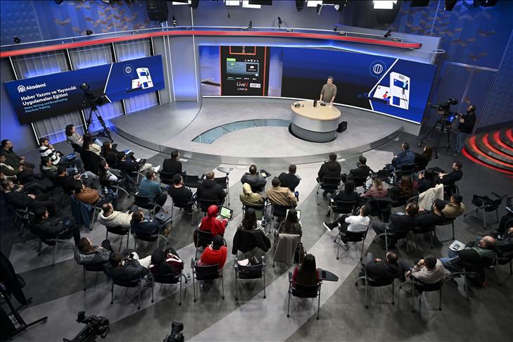 AA Akademi tarafından “Haber Yazımı ve Yayıncılık Uygulamaları Eğitimi” düzenlendi