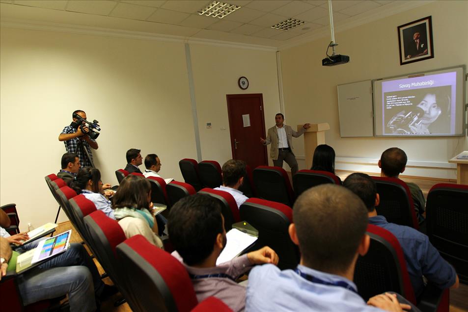 الدورة الثانية لبرنامج تدريب مراسلي الحروب