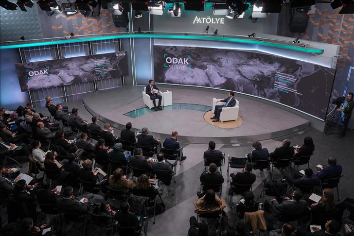 MİA Başkanı Köse, AA'da düzenlenen "ODAK: Suriye" programında konuştu