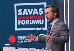 Presidency’s Director of Communications Fahrettin Altun's War Journalism Forum Speech
