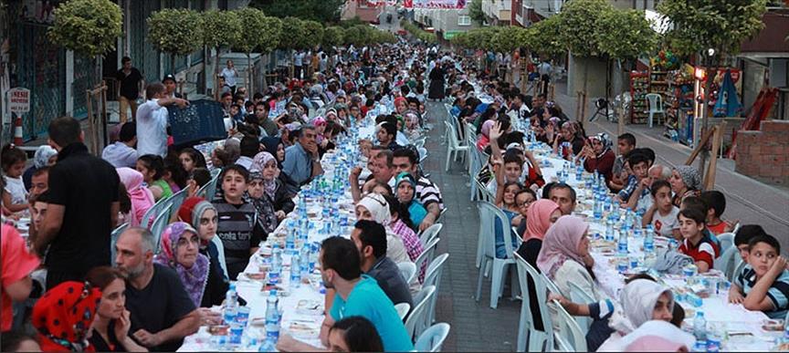 "İki belediye tek sofra" iftarı