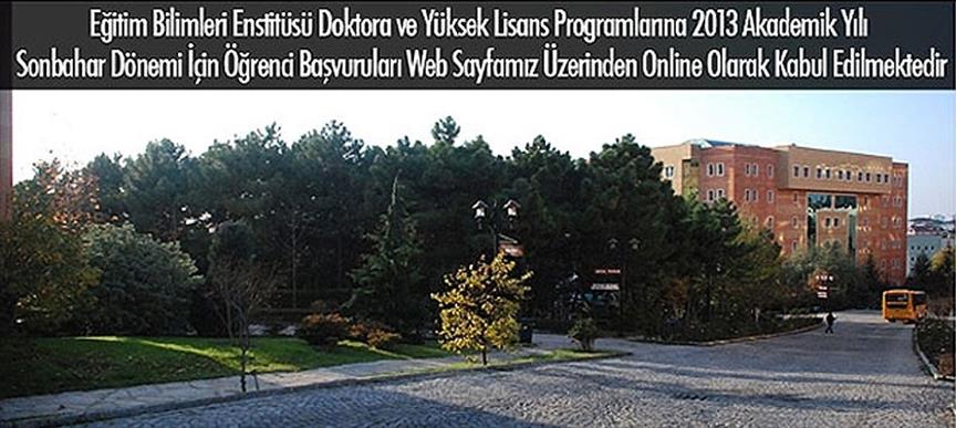 Yeditepe Üniversitesi'den Eğitim Programları Yüksek Lisans Programı