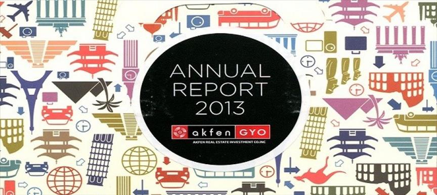 Akfen GYO'nun faaliyet raporlarına 2013 Vision Awards'tan ödül