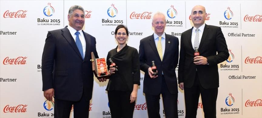 Coca Cola, Bakü 2015 Avrupa Oyunları'na sponsor oldu