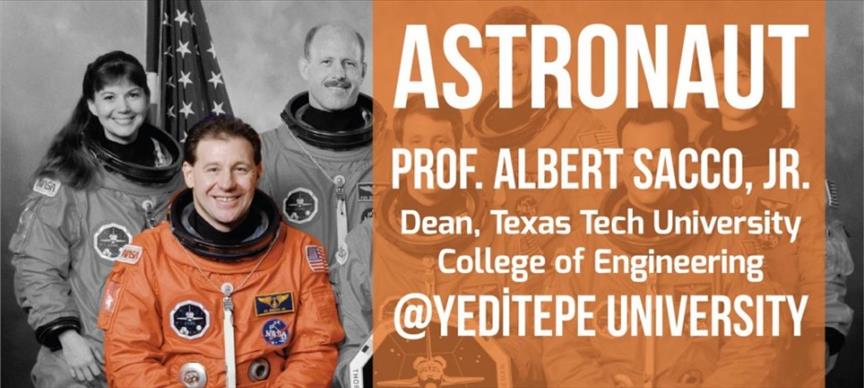 Türk Bayrağı'nı uzaya taşıyan astronot, Yeditepe Üniversitesi'ne konuk olacak