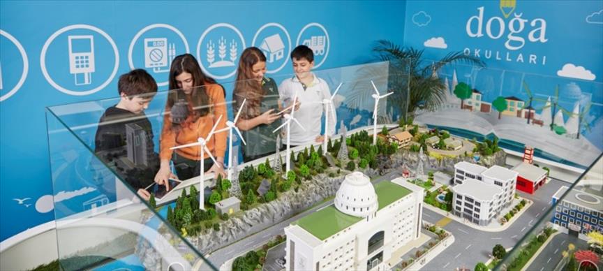 Doğa Okulları, Türkiye'nin M2M donanımlı ilk "Akıllı Okul"unu açtı