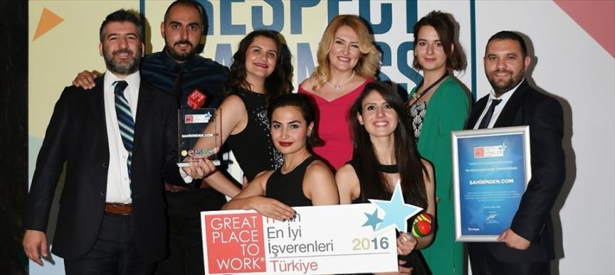  Sahibinden.com,  “Türkiye’nin En İyi İşverenleri” arasında yer aldı 