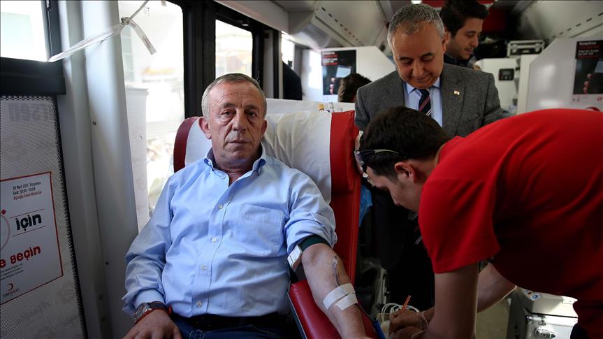 Ağaoğlu'ndan kan bağışı kampanyası 