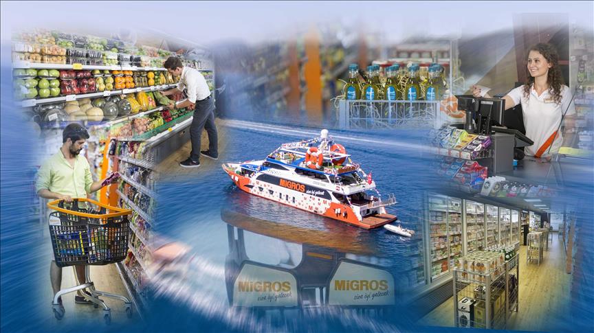 "Migros Deniz Market" yeniden denize indi
