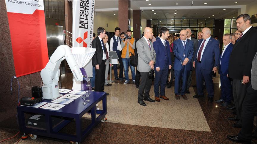 KTÜ'lü mühendis adayları Mitsubishi Electric robotu ile çalışacak