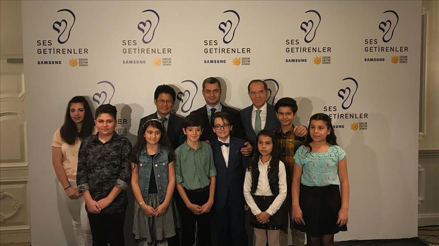 İşitme engelli çocuklar için "Ses Getirenler" projesi başlatıldı