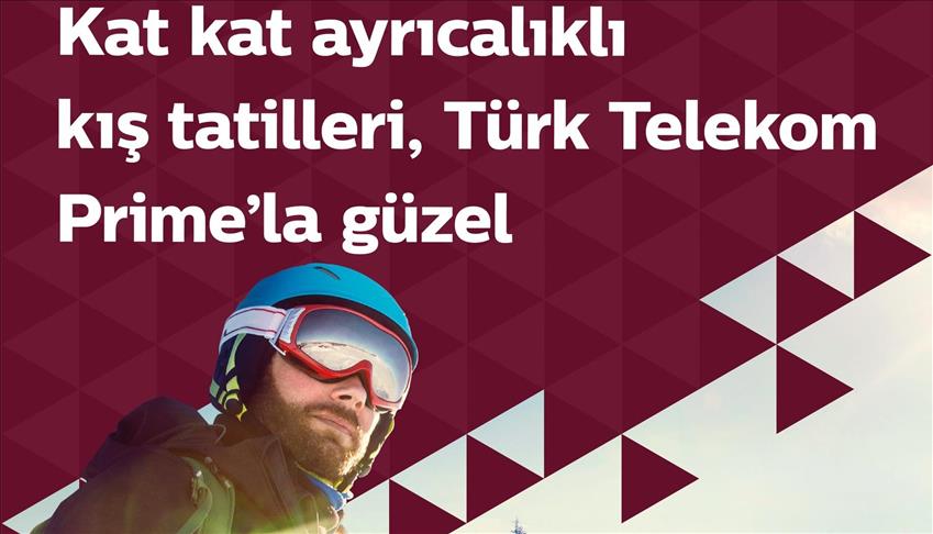 Türk Telekom Prime'dan kış ayrıcalıkları