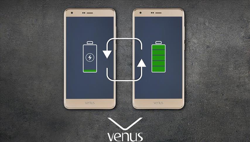 Vestel Venus V4'te enerji paylaşımı