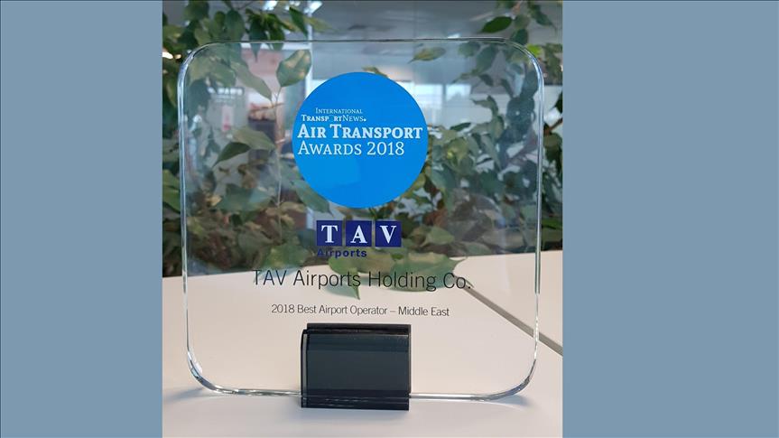 TAV'a "Orta Doğu’da en iyi havalimanı işletmecisi" ödülü