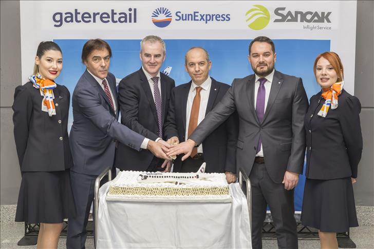 SunExpress ile Gategroup'tan ikram anlaşması