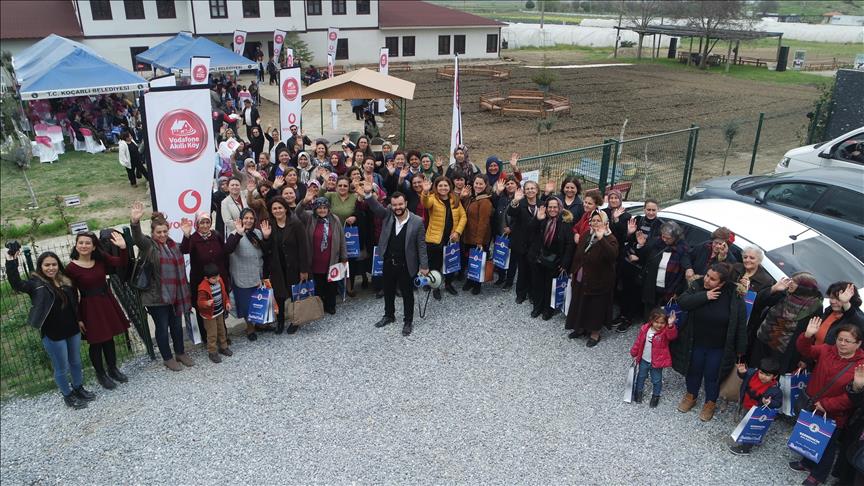 Vodafone Akıllı Köy'de Dünya Kadınlar Günü kutlandı