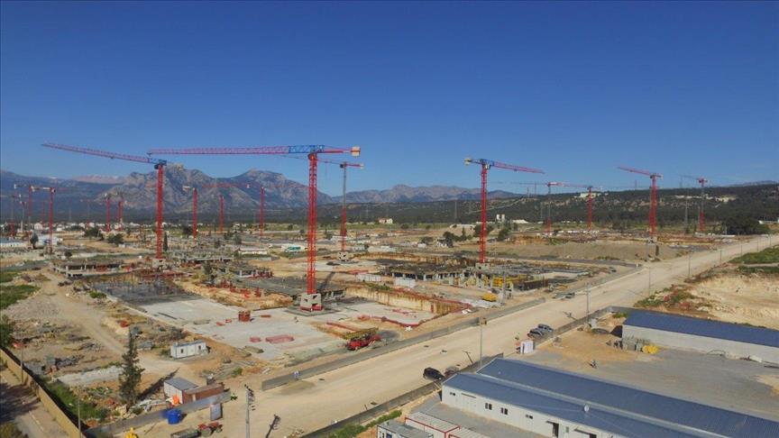 Sur Yapı Antalya Projesi’nde  6 bin 417 konutun yapımı devam ediyor