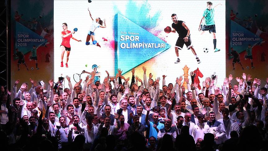 Türk Telekom çalışanları, spor olimpiyatlarında buluştu 