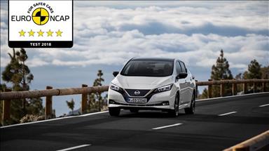 Nissan Leaf, EuroNCAP'ten tam not aldı