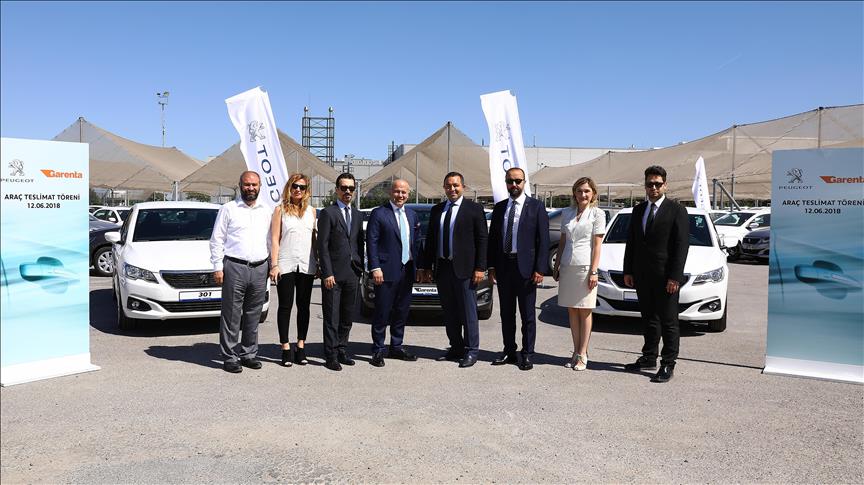 Peugeot Türkiye, Garenta'ya bin 250 adet 301 Sedan teslim etti