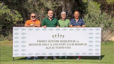 Bodrum'da iki golf turnuvası bir arada düzenlendi