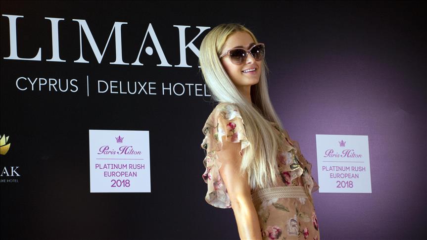 Paris Hilton KKTC'de Limak Cyprus Deluxe Hotel'de parti verdi