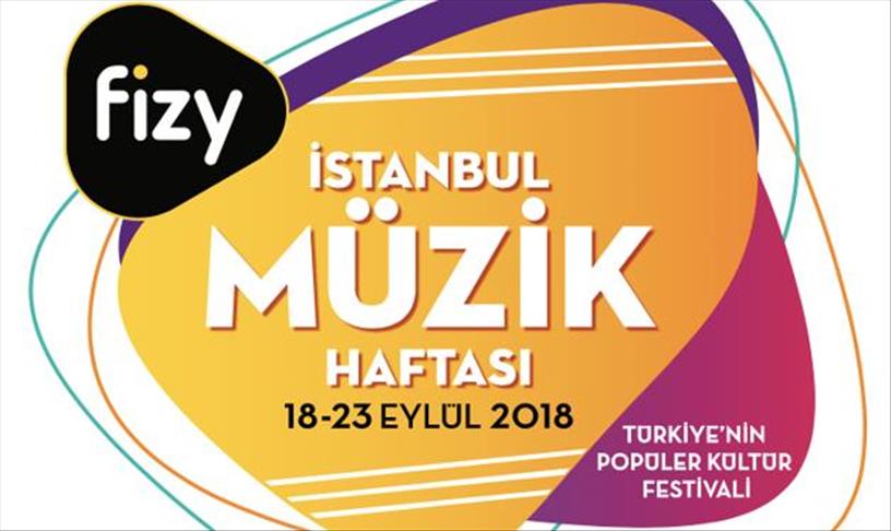 Fizy İstanbul müzik haftası 18 Eylül'de başlayacak 