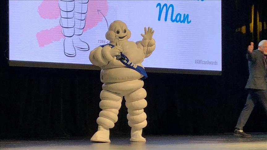 Michelin’in "Lastik Adamı" Bibendum, "Milenyumun İkonu" seçildi