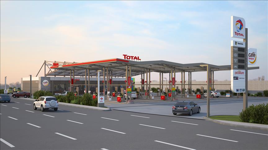 İstanbul Yeni Havalimanı'nın akaryakıt istasyonu TOTAL