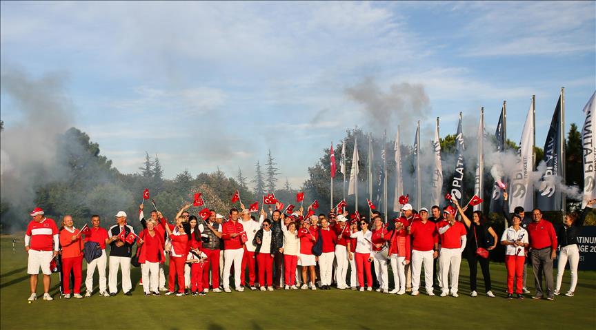 Golf tutkunları, Cumhuriyet Bayramı'nı Turkcell Platinum Golf Challenge'da kutladı