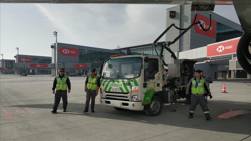 Dünyanın en büyük yakıt ikmal sistemi İstanbul Havalimanı'nda