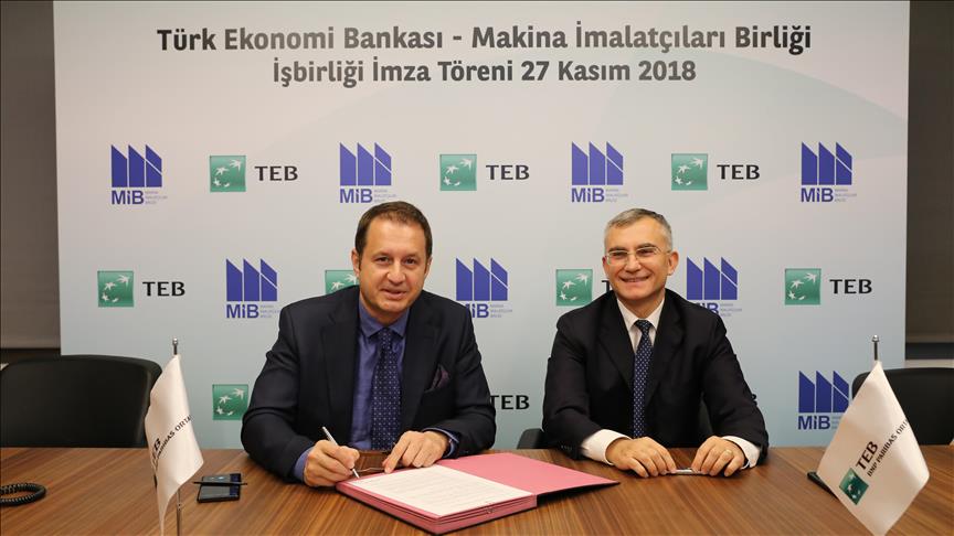 TEB ve Makina İmalatçıları Birliği'nden reel sektöre destek 