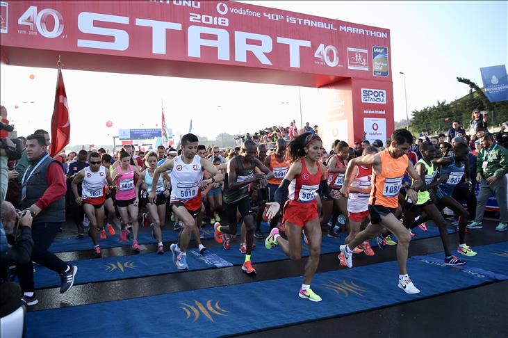 Vodafone 40. İstanbul Maratonu'nda bağış rekoru kırıldı 