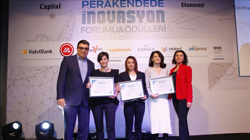 "Türkiye'nin E-Ticarette En Büyük Perakende Şirketi" ödülü Hepsiburada'nın