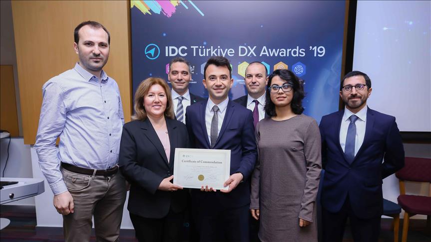 Türkiye Finans’a IDC Türkiye’den Dijital Dönüşüm Ödülü 