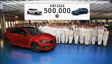 Fiat Egea üretimi 500 bin adede ulaştı