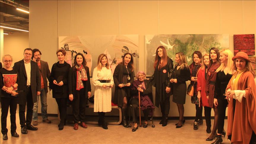 Nişantaşı Üniversitesi'nden "Kadının Sanata Yansıması" sergisine destek 