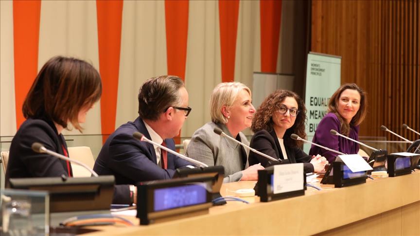"Geleceği Yazan Kadınlar", BM'nin güçlü kadınları arasında