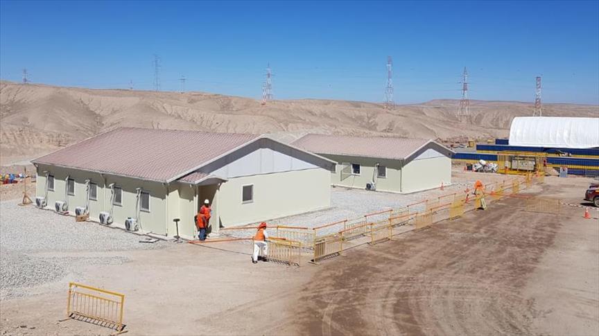 Karmod, Şili'de altın madenine şantiye mobilizasyon kampı kurdu 