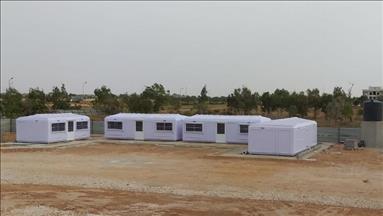 Karmod kabin, Libya'da ofis ve şantiye yapıları olarak kullanılacak