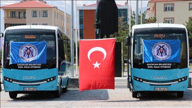 Erzincan'da kent içi ulaşıma 10 yeni midibüs 