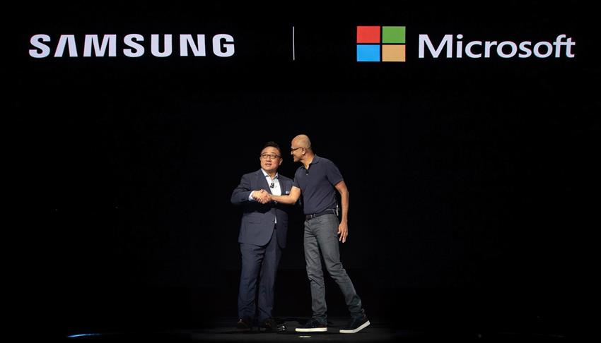 Samsung ile Microsoft stratejik ortaklıklarını genişletiyor