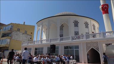 Eceabat Şehitler Camisi ibadete açıldı