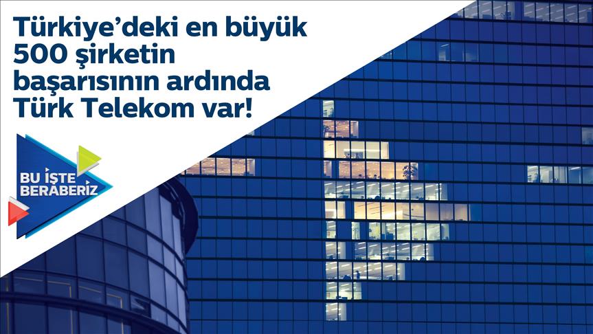 turk telekom dan turkiye nin en buyuk