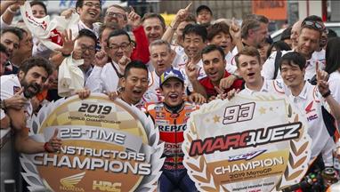MotoGP'de markalar şampiyonu Honda oldu