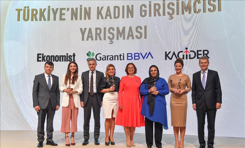 "Kadın Girişimci Yarışması"nın kazananları ödüllerini aldı 